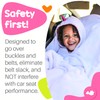 Unicorn Car Seat Poncho for Girls Toddlers Infants Traveling Cover