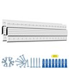 French Cleat Heavy Duty 17-3/4 inch 2 Pairs-Mirror Mounting Wall