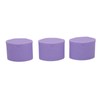 Travel Silicone Makeup Containers Set with 3 Dispensers Refillable Empty