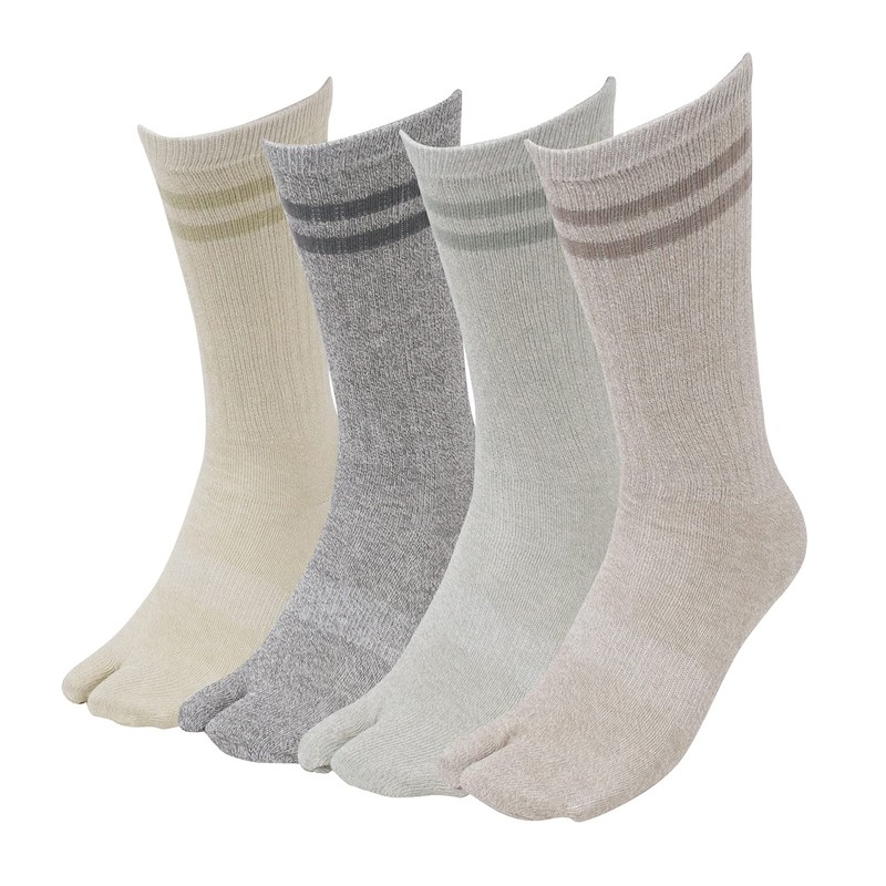 Work Style Ace AG288 Moc Long Socks with Supporters, Heathered