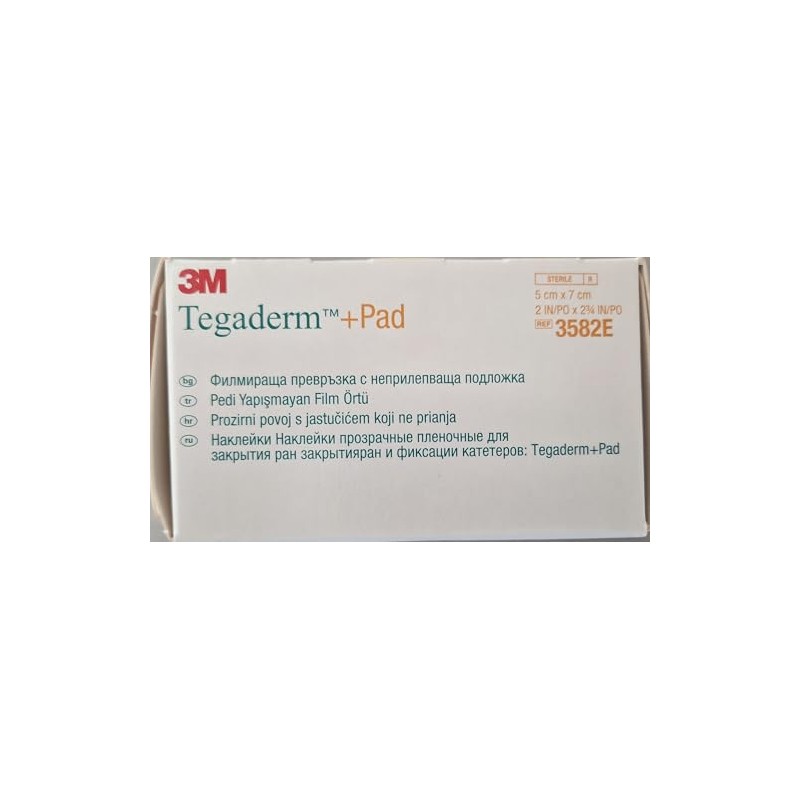 3M Tegaderm Tegaderm 3582 Bandages, Pad 3M, 5 cm x