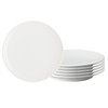 Denby - Classic White Porcelain Dinner Plates Set of 6