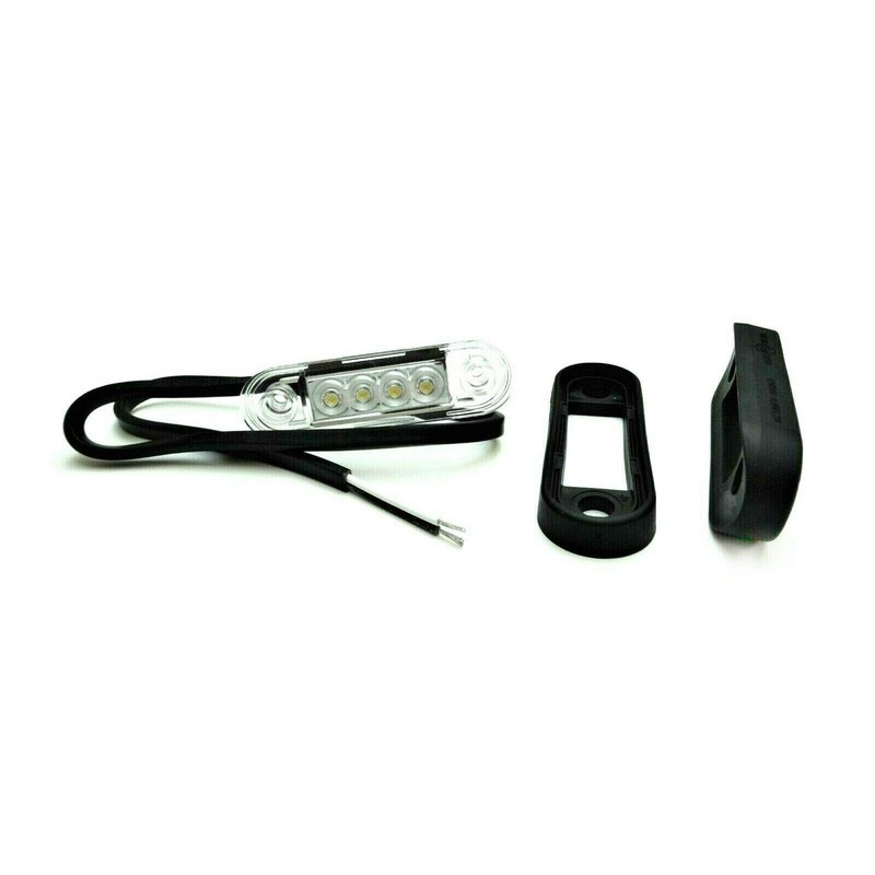 MelTruck® 2 x LED Marker Light Position Light Ultra Flat