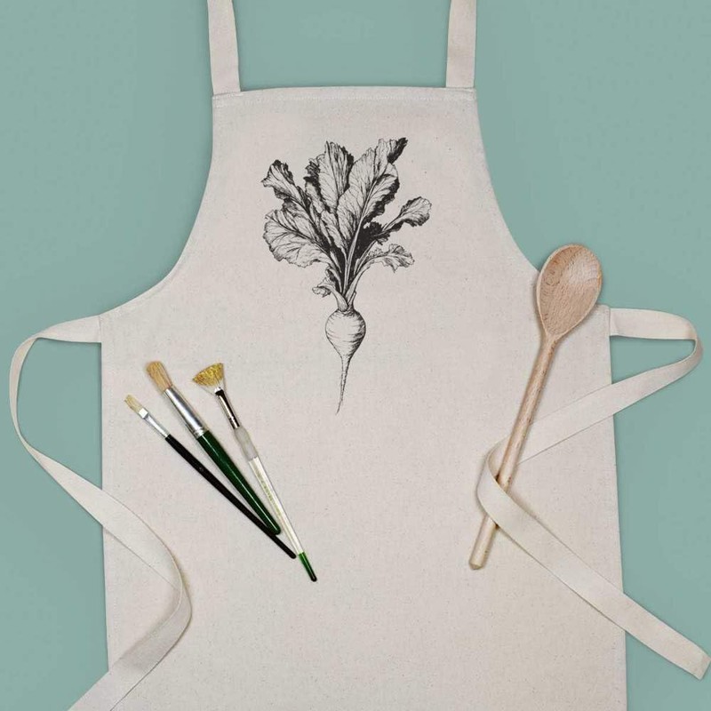 Azeeda 'Beetroot Plant' Kid’s Cooking Apron (AP00076347)