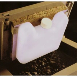 INTRUDER CrawlerCrib Nightcrawler Worm Bait Box, Keeps Bait Fresh, Packed with Good N' Lively Worm Bedding, Small Medium Large Deluxe (Standard Single Door w/Chiller)