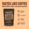 Mushroom Coffee (60 Servings) 10 Mushrooms (Lion’s Mane, Cordyceps, Turkey