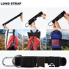 Convenient Coat Fastening Belt for Travel, Elastic Velcro Jacket Gripper