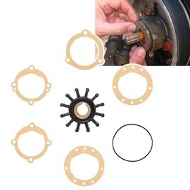 Ezbzyz Impeller Kit 09959K 09959K-SHW 12 Blade Flexible Impeller 9959 Replacement for Sherwood Impeller kit Fit for Sierra 18-3046 18-3060