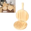 Wooden Dough Pressing Tool Wood Dumpling Skin Presser Home Dumpling