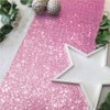 Time to Sparkle 12x108inch Glitter Sequin Table Runner Chair Sashes