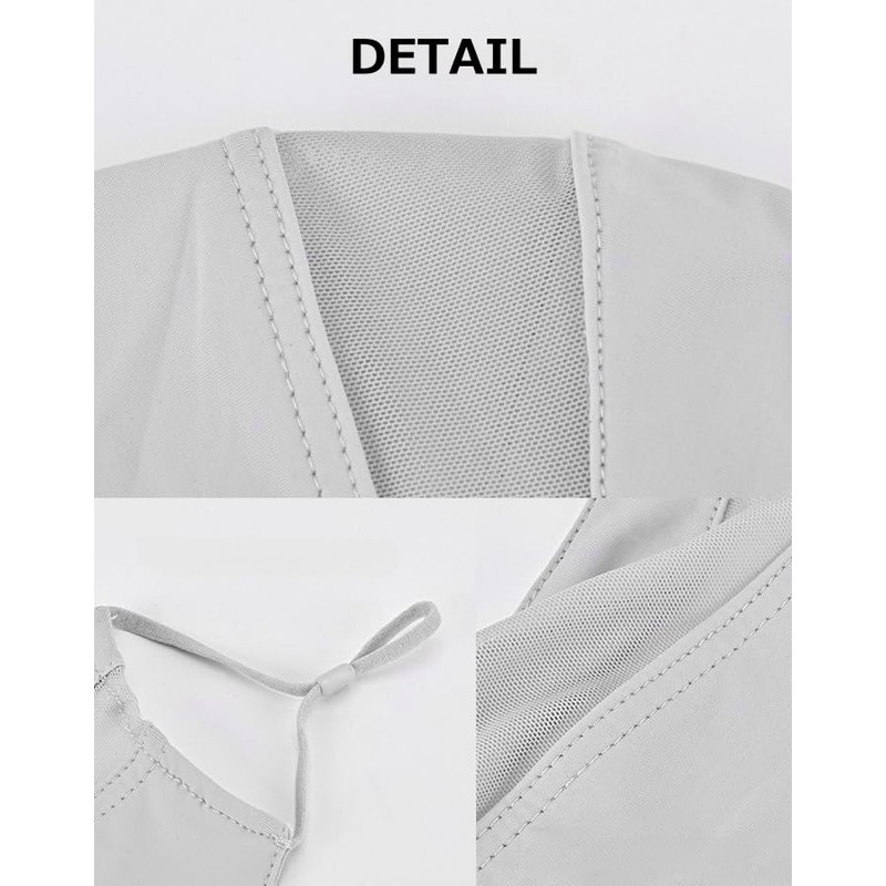 iSEN LABEL Mesh Mask, Cloth Mask, UV Protection, Comfortable, Breathable,