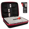 Tenergy Alkaline Batteries & Storage Case, 100xAAs 100xAAA Batteries and