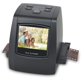 DIGITNOW 22MP All-in-1 Film & Slide Scanner, Converts 35mm 135 110 126 and Super 8 Films/Slides/Negatives to Digital JPG Photos, Built-in 128MB Memory, 2.4 LCD Screen