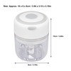 Mini Electric Garlic Chopper Large Capacity Powerful Motor 304 Stainless
