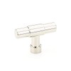 Emtek Jasper Finger Pull, 2" Overall, Polished Nickel