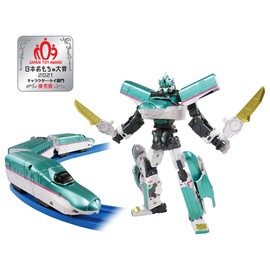 Plarail Shinkansen Transforming Robot Shinkalion Z E5 Hayabusa Green