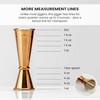 A Bar Above Premium Japanese Jigger 8 Precise Measurement Markings,