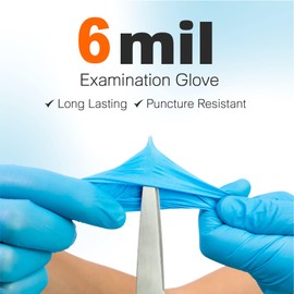 [THE BEST IN PERSONAL SECURITY PRO ART EST 1979] Nitrile Gloves, Black, White, Blue, Pink, Disposable Gloves, S, M, L, XL, Food Sanitation Act Compliant, Nitrile Gloves, Powder Free, For Both Left and