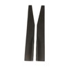 2PCs Side Skirt Winglet Carbon Fiber Style Universal Car Side