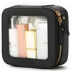 Aveniee Mini Clear Makeup Bag, Small Cosmetic Pouch Travel Toiletry