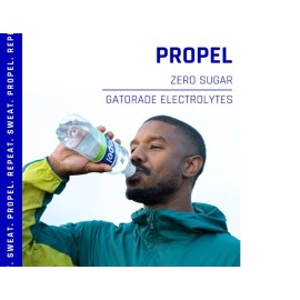 PROPEL (12 Pack) Propel Peach Electrolytes & Vitamins Sport Water, No Sugar, 16.9 Fl Oz