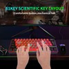 Snpurdiri 60% Wired Gaming Keyboard,True RGB Small Compact 61 Keys