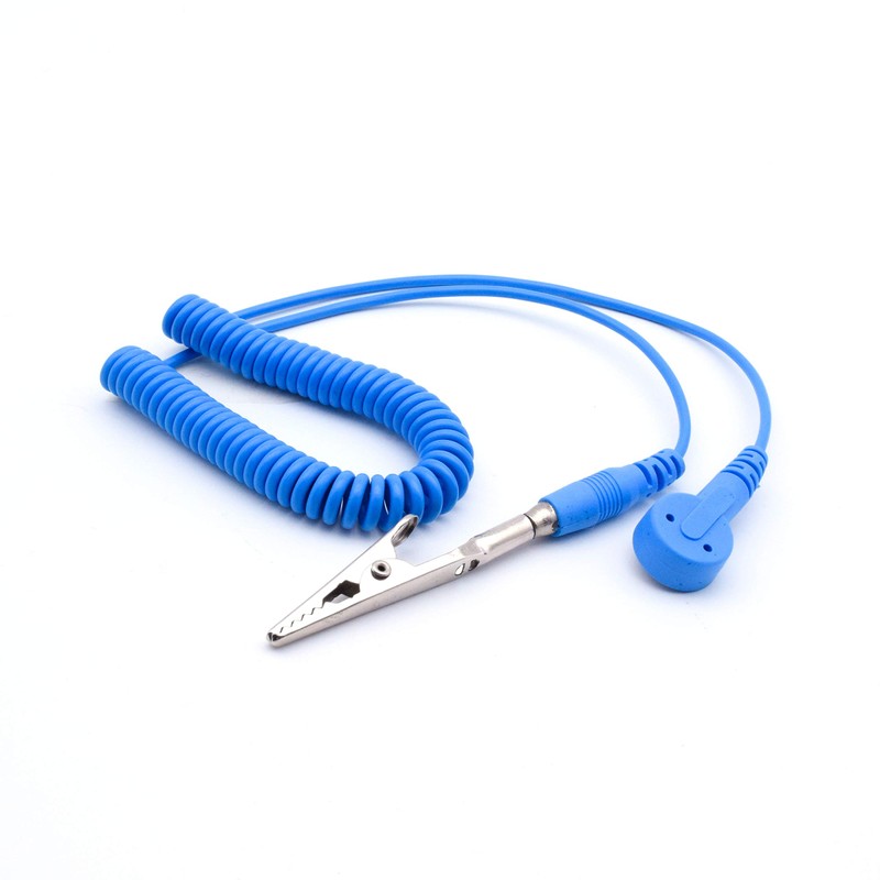 QUADRIOS GmbH ESD Protection Spiral Cable Earth Cable 10 mm