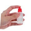 CHILDWEET 50pcs Refillable Eye Dropper Containers Cap for Essential Oils