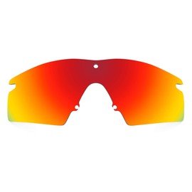 Revant Replacement Lenses for Oakley M Frame 2.0 Strike sunglasses, UV Protection, Anti-Scratch and Impact Resistant, Non-Polarized Fire Red Mirrored