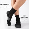 Heatuff Men's Athletic Ankle Socks Cushioned Quarter Running Mini Crew