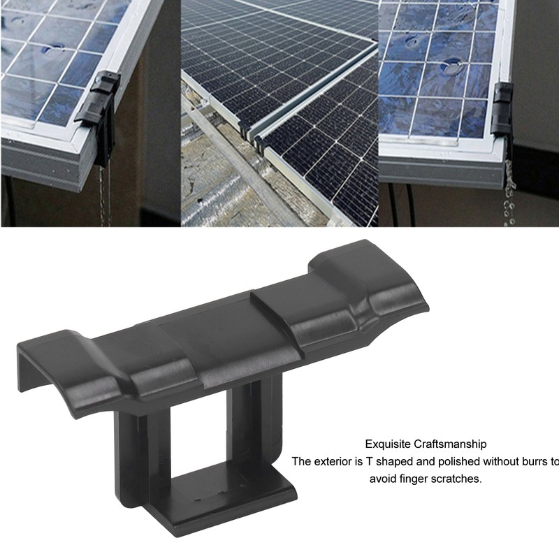 20PCS Solar Panel Drain Clip PV Modules Cleaning Clip 30mm