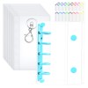 cshare Seal Notebook, Plastan, Transparent, M5 Size, Mount, Sticker Binder,
