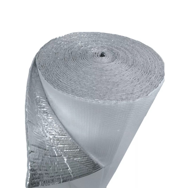 IES SPIRAL PIPE WRAP 12X10 Double Bubble White Reflective Foil