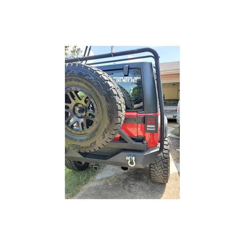 Emotional Support Vehicle Do Not Pet Decal