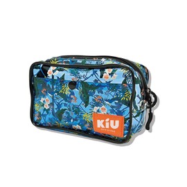 Kiu K339-292 Clear Pouch, PVC Pouch, Cosmetics Pouch, Sea Outdoors, Festivals, PVC Pouch, L, Men's, Women's, Unisex, Sanctuary