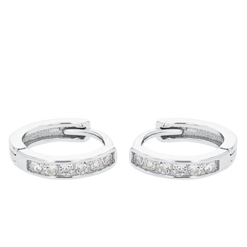 Amor Earrings Silver 925 Zirconium Oxide 381734