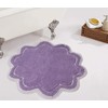 Home Weavers Allure Collection 100% Cotton Tufted Round Shape Bathroom