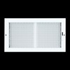 Fits 12x6 Duct Opening | Steel Baseboard Air Supply Grille