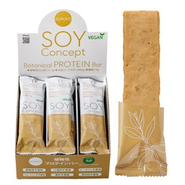BESTIES NATURAL SOY Concept ソイコンセプト プロテインバー 高タンパク 低カロリー 植物性 自然派 大豆プロテイン 国産 1箱12本入(アーモンド)