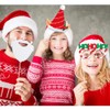 Christmas Photo Booth Props 36Pcs（Upgraded Version）, Merry Christmas Party Pose