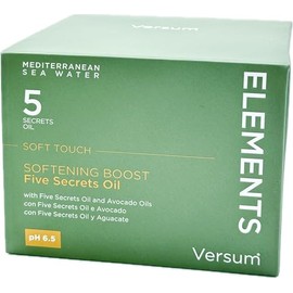 Versum Meditterean Sea Water Elements Soft touch Softening Boost 5 Secret oils PH 6.5 Hair Treatment Oil Box 4x20ml/0.68 fl oz-Free Starry Lip Plumping Gloss