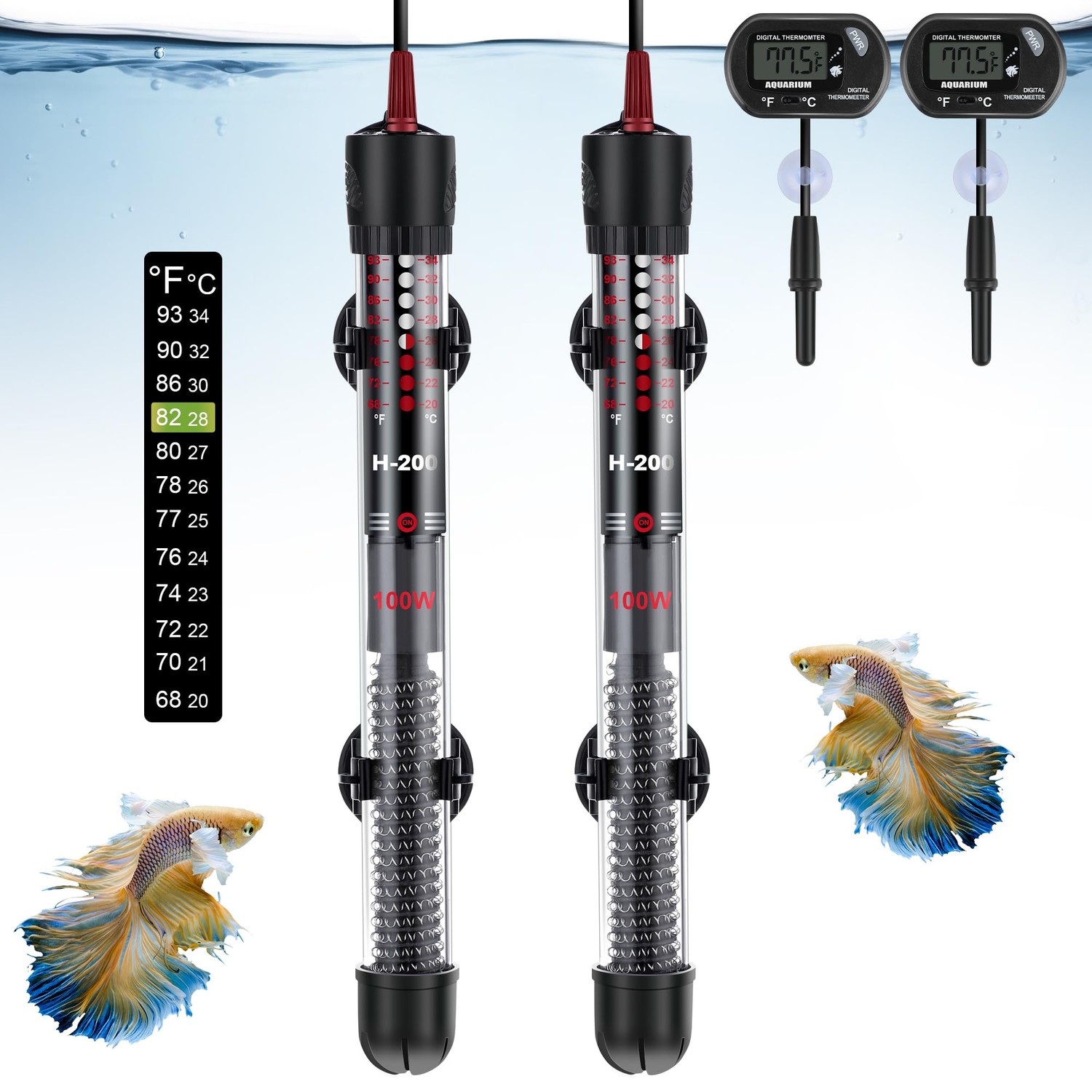 Beautiful view of Aquarium Heaters And Thermometers