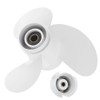 3-Blade Aluminum PrOpeller Marine 7 Spline Tooth Outboard PrOpeller Replacement