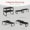 WOLTU Spice Rack, Set of 4, Stackable Kitchen Shelf, Worktop,