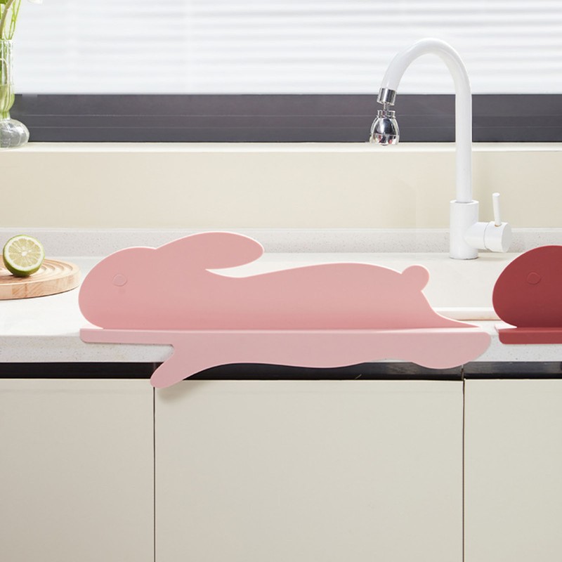 Sink Splash Guard Versatile Large Size Splash Proof Silicone Suction