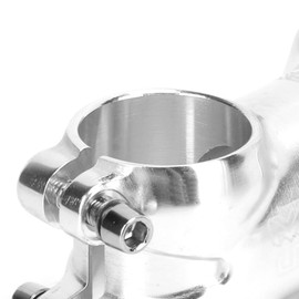 Stem 25.4 Silver Bicycle Stem Bicycle Threadless Stem Silver Aluminiumoy Meijun 31.8 mm Bicycle Silver Stem Aluminium Oyycle Handlebar Stem for Road Bikes Cycling