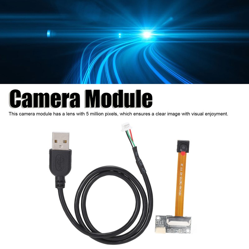 Camera Module 5MP 68° Wide Angle USB 2.0 Fixed Focus