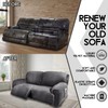 ULTICOR Extra Wide 75-100" 2 Seater Reclining Sofa Slipcover, Velvet