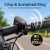 Campanello per Bicicletta Campanello Bici di Alluminio per Manubri da