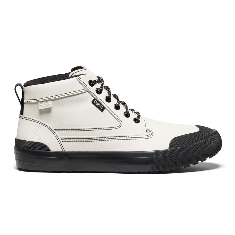 Chrome Industries Men's Storm 415 Traction Boots, Bone/Black, 8